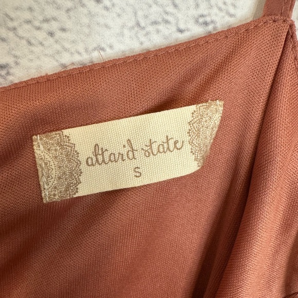 ALTAR’D STATE Dark Mauve Women’s Mini Dress Size Small - Picture 9 of 9